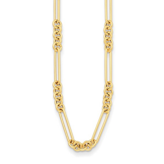 Herco 14K Gold Mixed Links