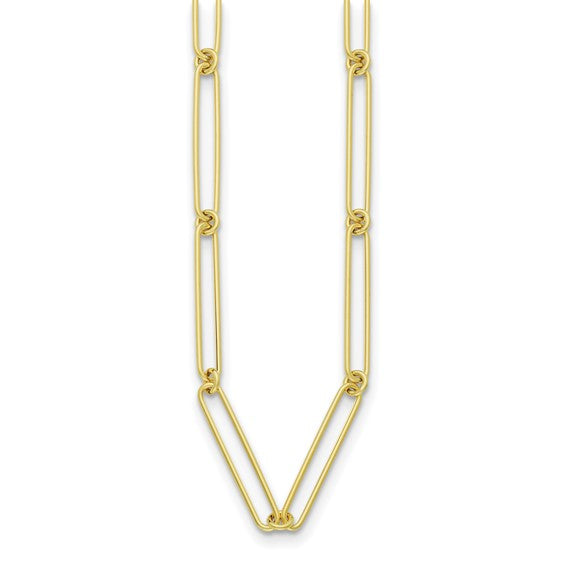 Herco 14K Gold Elongate Oval Links