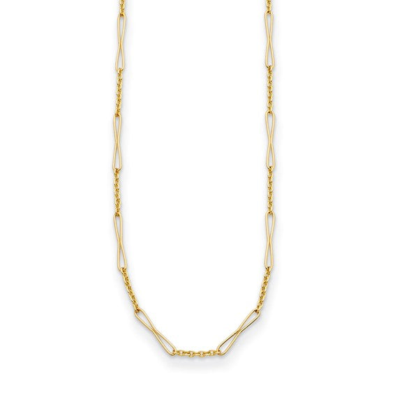 Herco 14K Gold Mixed Links