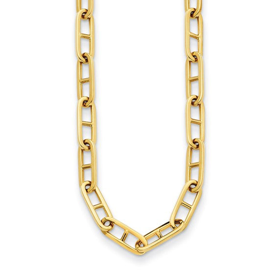 HERCO Gold 6.6mm Anchor Chain Link Necklaces