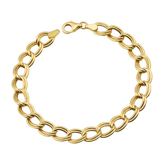 Herco 14K Gold Double Links