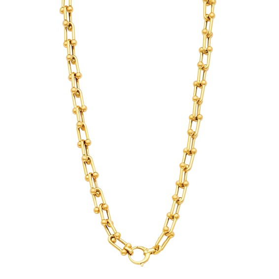 Herco 14K Gold Shiny Fancy Links