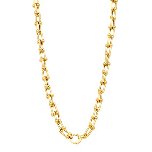 Herco 14K Gold Shiny Fancy Links