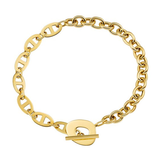 Herco 14K Gold Mixed Links