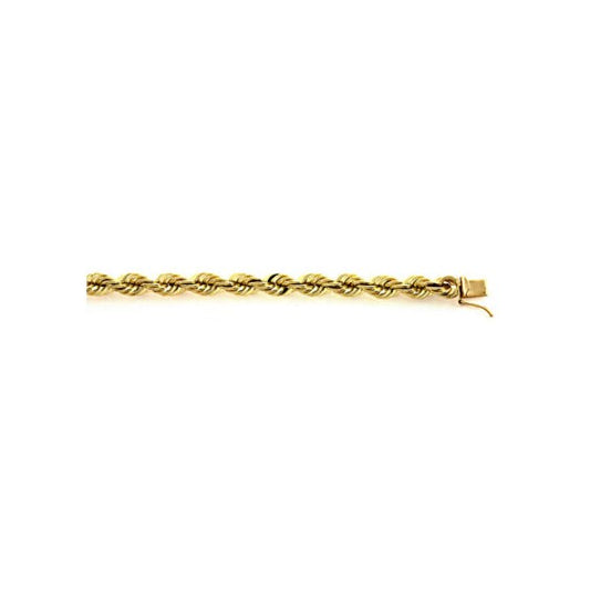 Herco 14K 6.8mm Solid Rope 18 inch Chain