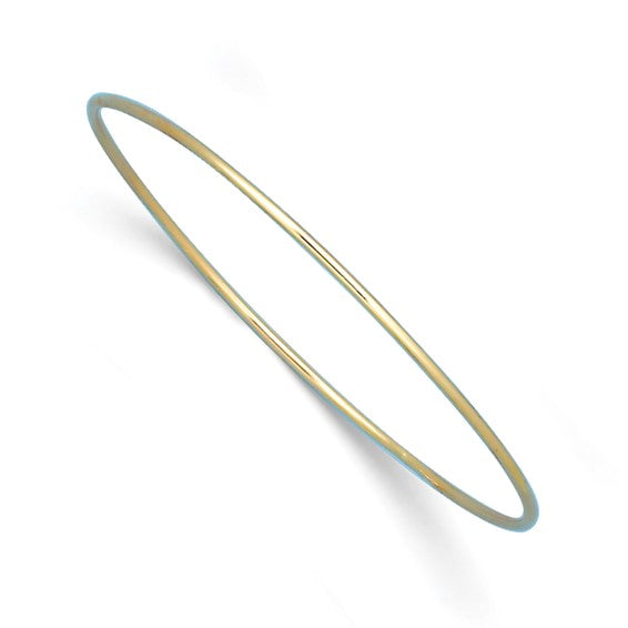 Herco 14K Polished 1.5mm Slip-on Bangle