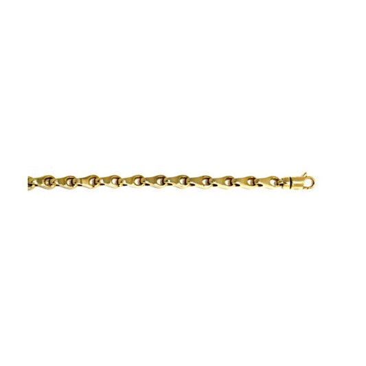 Herco 14K Gold Solid Link 6.4mm