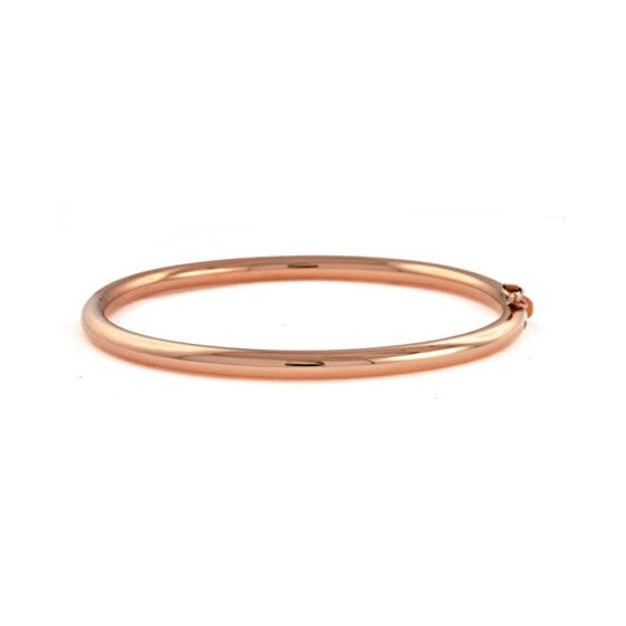 Herco 18K Rose Gold 4mm Bangle