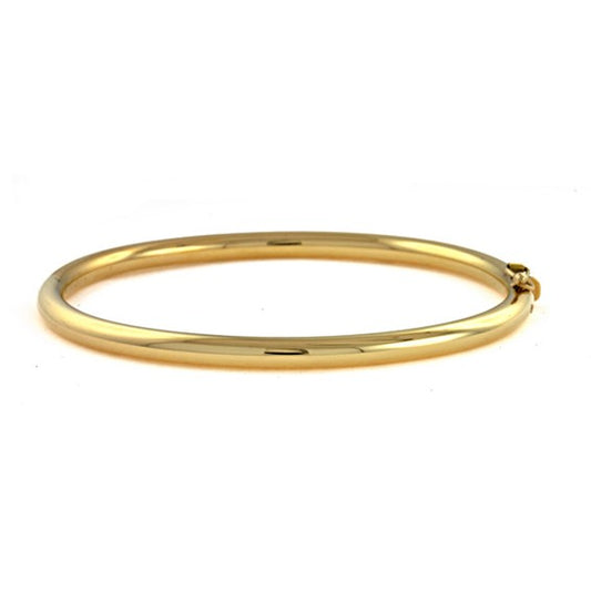 Herco 18K Polished 4mm Bangle