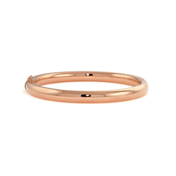 Herco 18K Rose Gold Polished 3.6mm Bangle