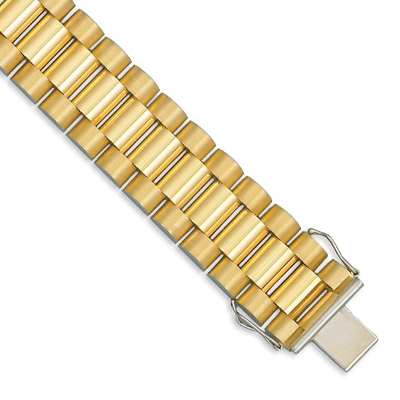 Herco 18K Gold Diplomat Link 16mm