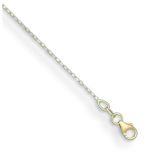 Herco 18K Gold Oval Link