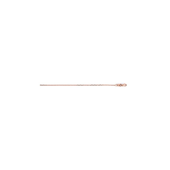 Herco 18K Rose Oval Link