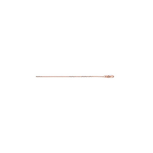 Herco 18K Rose Oval Link