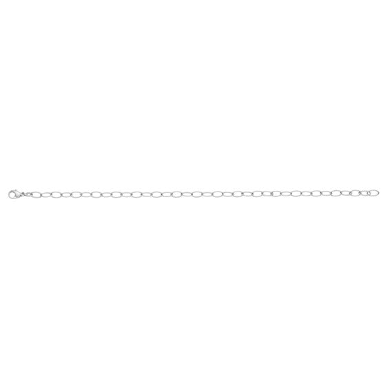 Herco 18K White Gold Oval Link 4.5mm