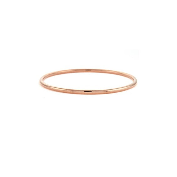 Herco 18K Rose Gold 2.9mm Slip-on Bangle