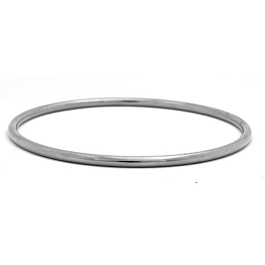 Herco 18K Polished Solid 2.9mm Slip-On Bangle