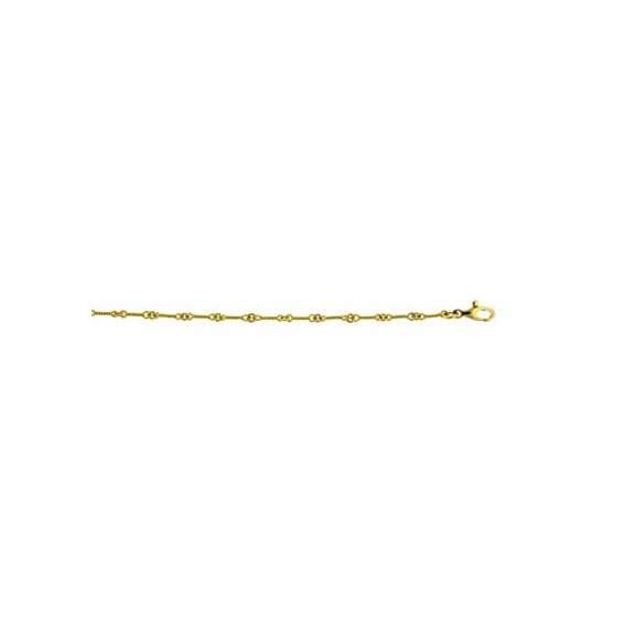 Herco 18K Green Twist Link