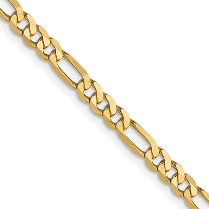 Leslie's 10k 3.25mm Flat Figaro Chain