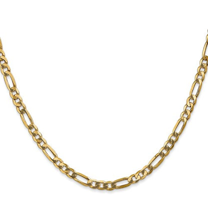 Leslie's 10k 4mm Flat Figaro Chain