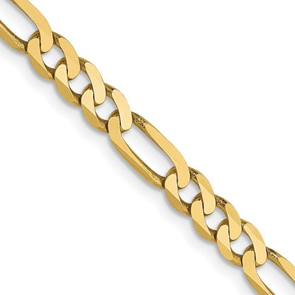 Leslie's 10k 4mm Flat Figaro Chain