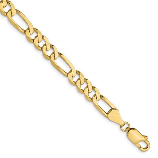 Leslie's 10k 5.25mm Flat Figaro Chain