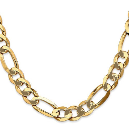 Leslie's 10k 10mm Flat Figaro Chain