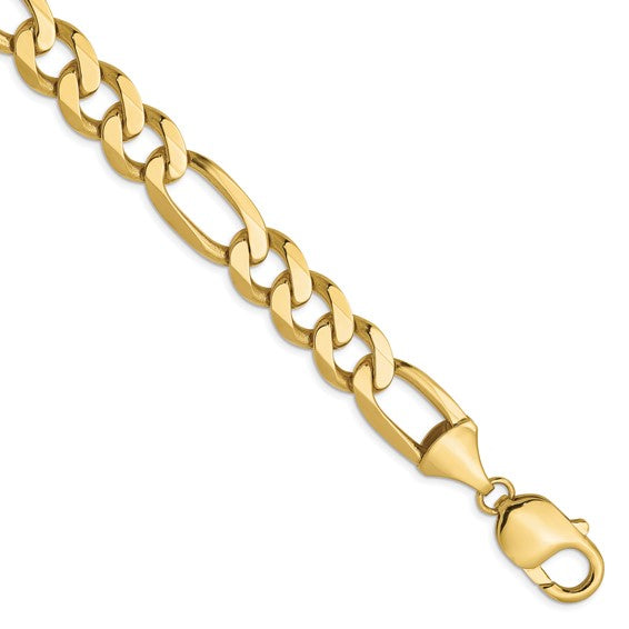 Leslie's 10k 10mm Flat Figaro Chain