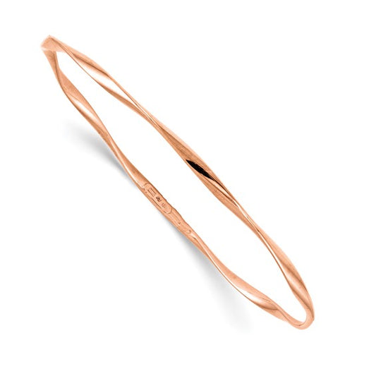 Leslie's 10K Rose Gold Slip-On Bangle