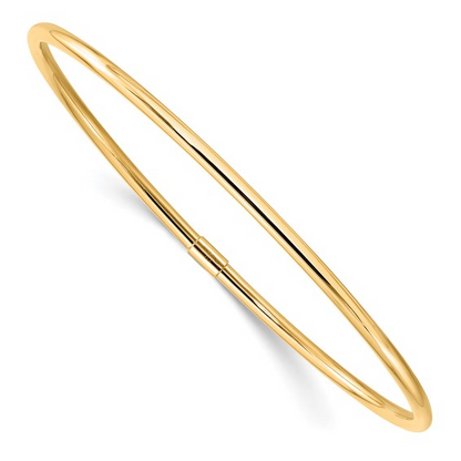 LESLIE'S YELLOW GOLD SLIP-ON BANGLE 10k / SKU 5698-7