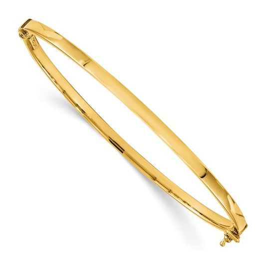 Leslie's 14K Polished Hinged Bangle