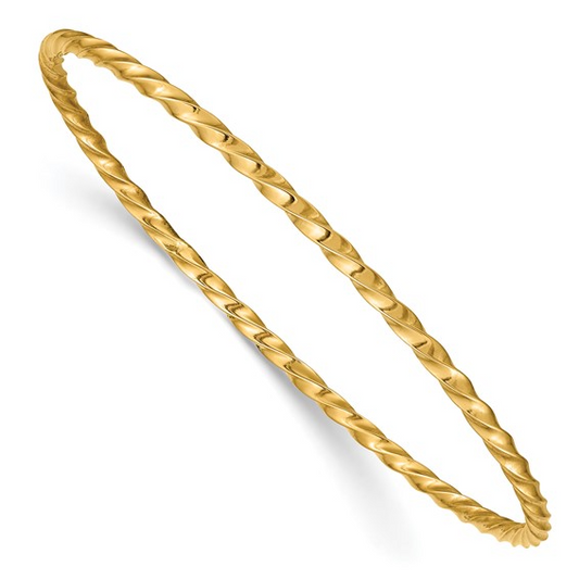 TWISTED SLIP-ON BANGLE / SKU DB569