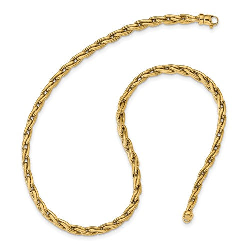 Leslie's 14K Polished Fancy Link Necklace