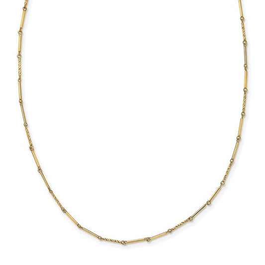 Leslie's 14K Polished D/C Necklace