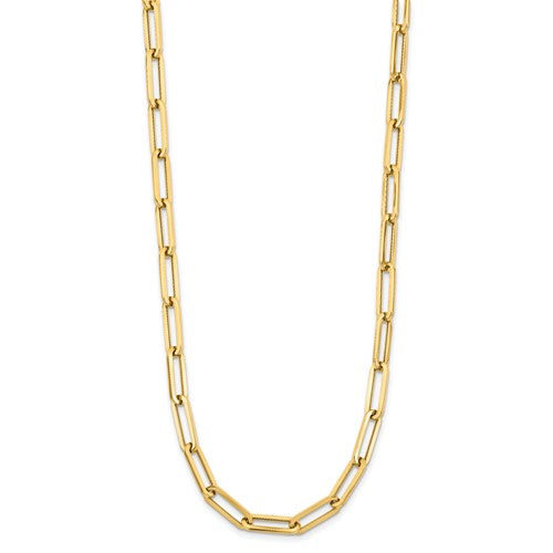 Leslie's 14K Polished Fancy Link Necklace