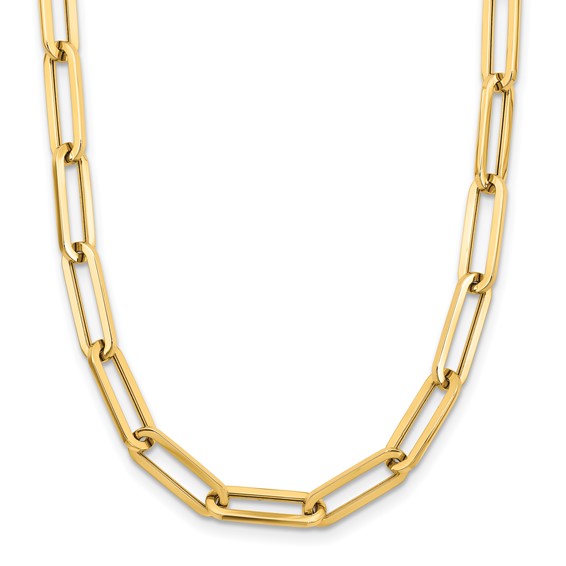 Leslie's 14K Polished Fancy Link Necklace