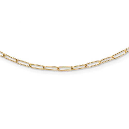 Leslie's 14K Polished Fancy Link Necklace