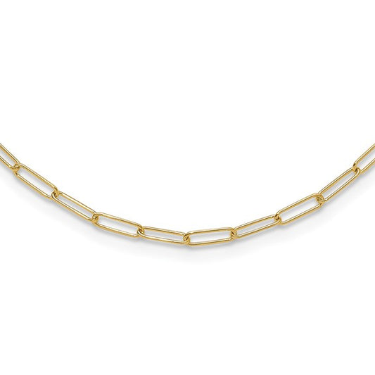 Leslie's 14K Polished Fancy Link Necklace