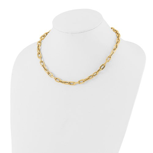 Leslie's 14K Polished Fancy Toggle Link Necklace