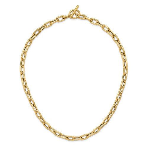 Leslie's 14K Polished Fancy Toggle Link Necklace