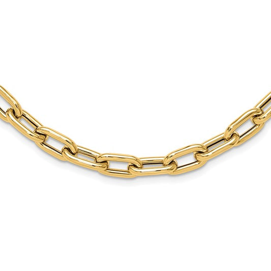 Leslie's 14K Polished Fancy Toggle Link Necklace