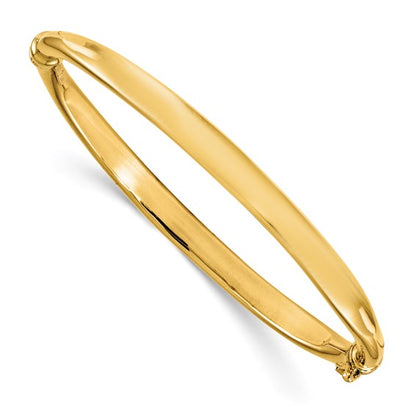 Leslie's 14K Polished Hinged Bangle