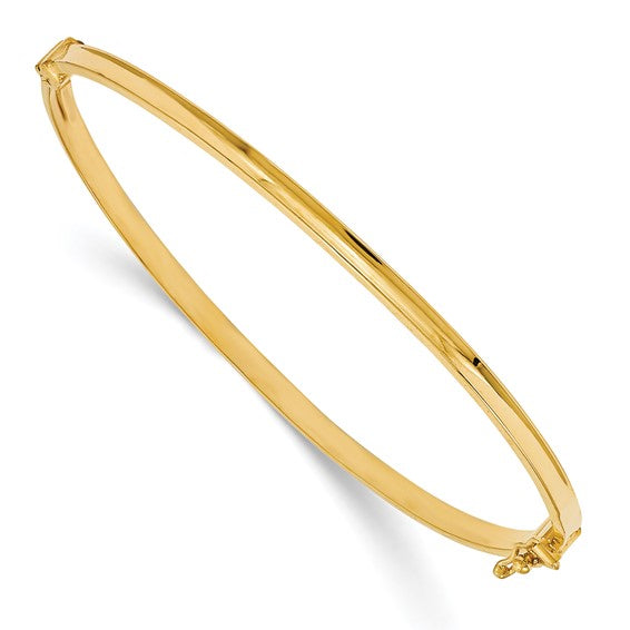 Leslie's 14K Polished Hinged Bangle