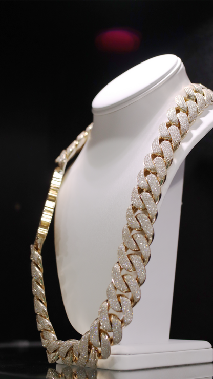 ICE OUT CUSTOM CUBAN LINK (CONTACT US)